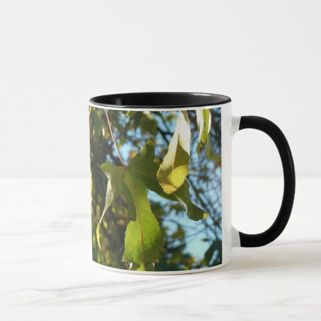 Caneca Folhas de bordo,queda,outono (Direita)