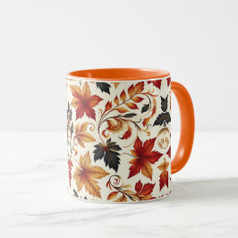 Caneca Folhas do outono