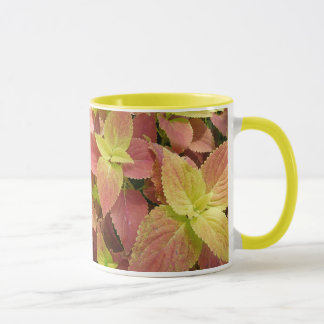 Caneca Folhas impressionantes do Coleus