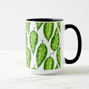 Caneca Folhas tropicais