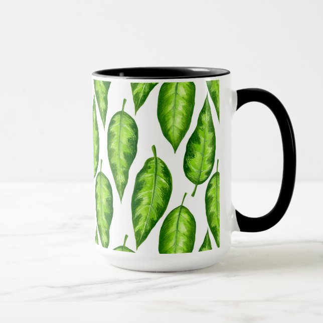 Caneca Folhas tropicais (Direita)