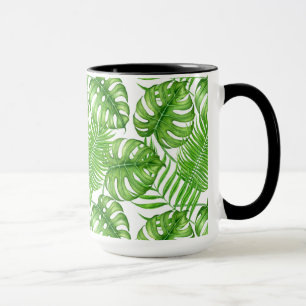 Caneca Folhas tropicais