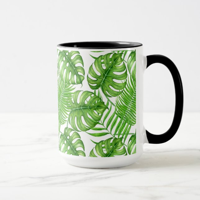 Caneca Folhas tropicais (Direita)