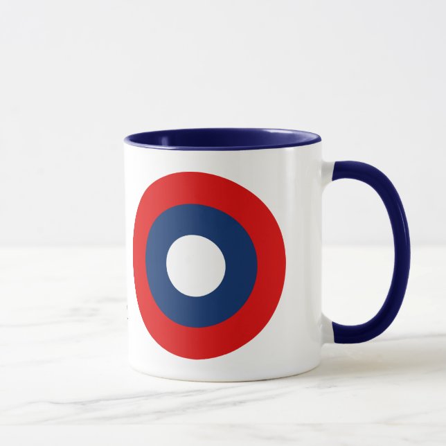 Caneca Folheto de advertência do serviço aéreo dos E.U. (Direita)