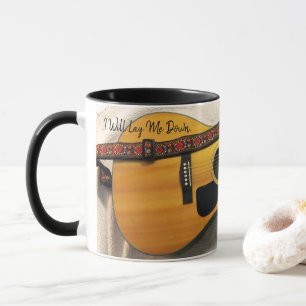 Caneca Folk Guitar Mug com Texto