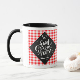 Caneca Foodie Lovers Tipografia Quadros Quadrados Verific