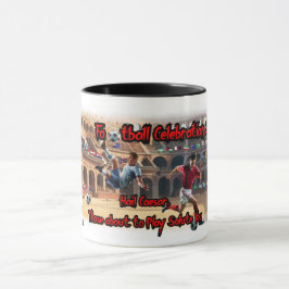 Caneca Football Celebration 2026 on a