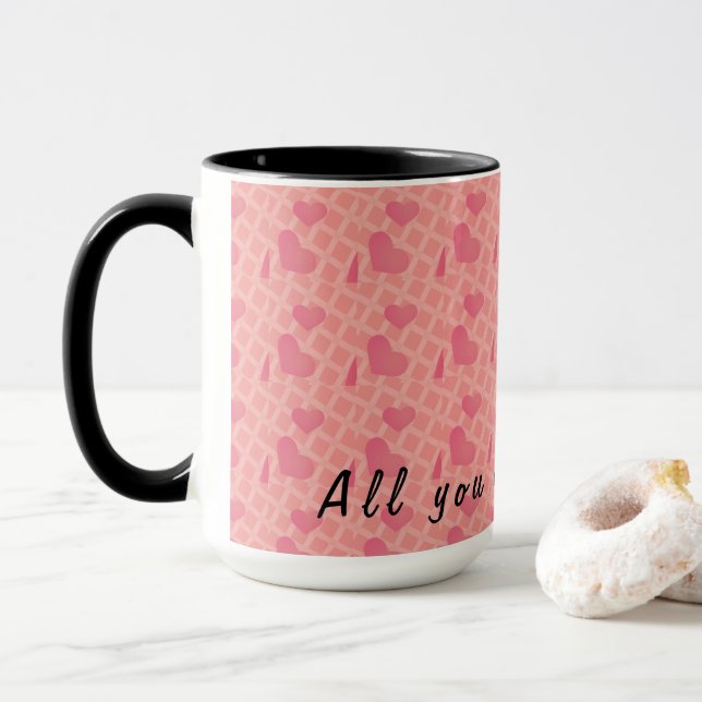 Caneca For You, With Love – A Sip of Friendship (Com Donut)