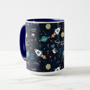 Caneca Fora deste padrão espacial mundial
