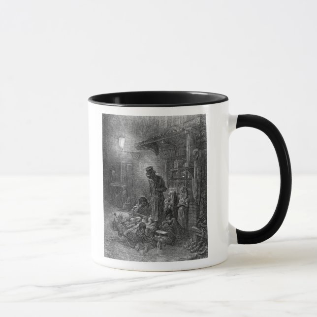 Caneca Fora do Billingsgate, opinião o beco da grade (Direita)