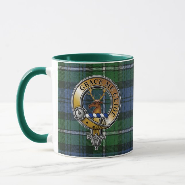 Caneca Forbes Tartan & Crachá (Esquerda)