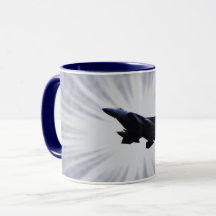 Força Aérea F15 Fighter Jet Mug Cup