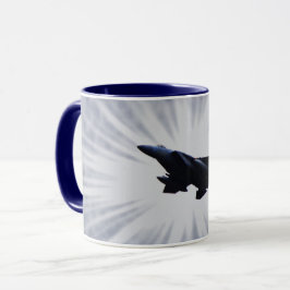 Caneca Força Aérea F15 Fighter Jet Mug Cup