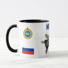 Caneca Força Aérea Russa Mig 35 Collectible Mug