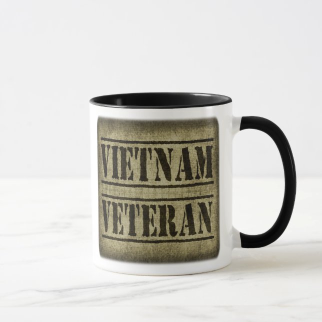 Caneca Forças armadas do veterano de Vietnam (Direita)
