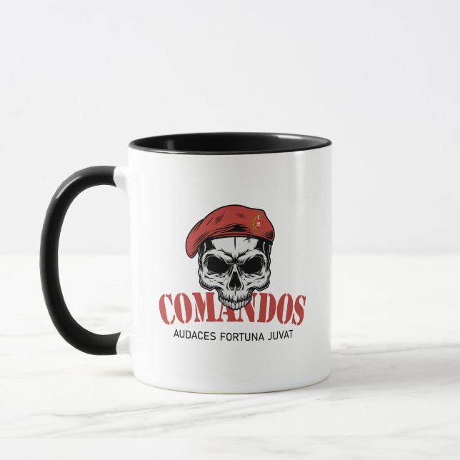 Caneca Forças Especiais dos Comandos Portugueses (Esquerda)