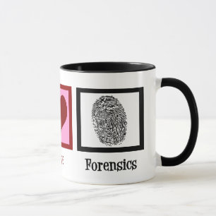 Caneca Forense do amor da paz