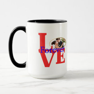Caneca "Forever Love" - Mug de Fotografia Personalizada