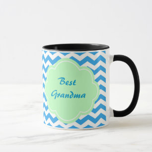 Caneca Forma verde-clara, monograma