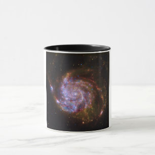 Caneca Formação de Estrelas no Pinwheel: Galáxia M101