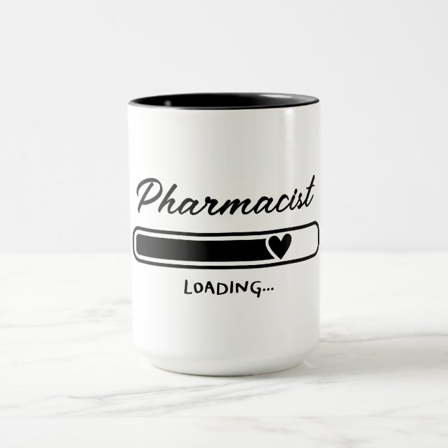 Caneca Formação de Farmacêutico Futuro Personalizado (Centro)
