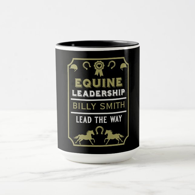 Caneca Formação de liderança em equinos (Centro)