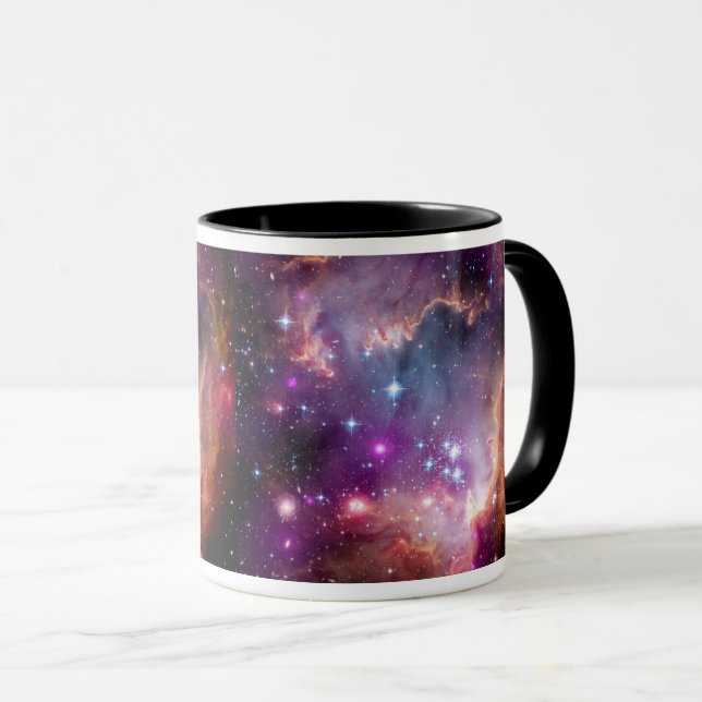 Caneca Formação Estelar em NGC 602 - Foto do Telescópio E (Frente Esquerda)