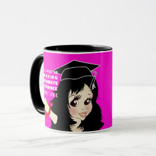 Caneca Formando de caricatura para presente para mulher i