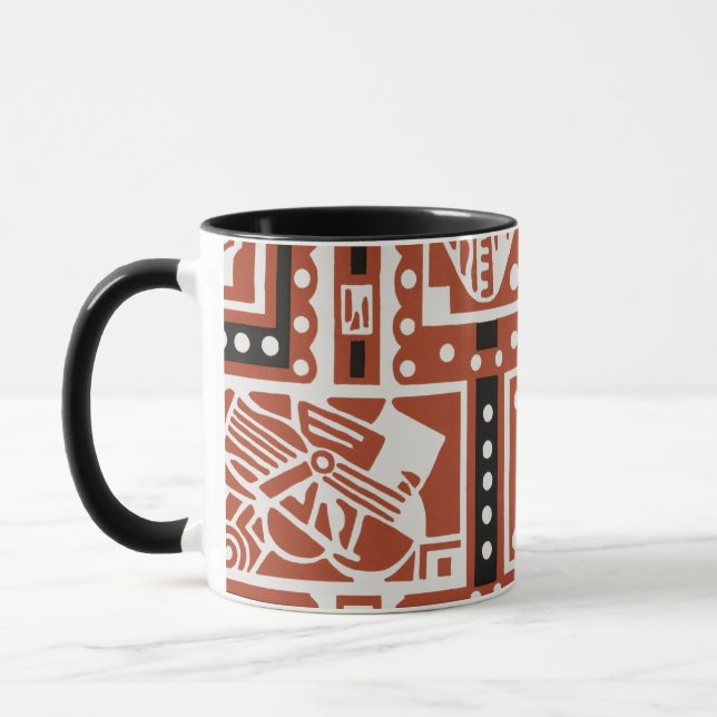 Caneca Formas cubistas (1924) Charles Goy (Esquerda)