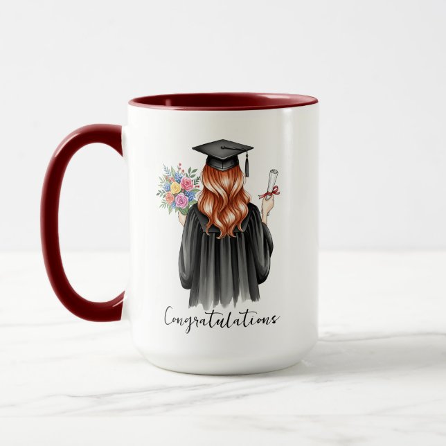 Caneca Formatura da Turma de 2025 Personalizada (Esquerda)