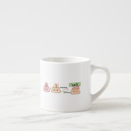 Caneca Fórmulas do Amor | Caneca Urso Fofo