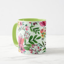 Forragem de primavera para Florals Mug