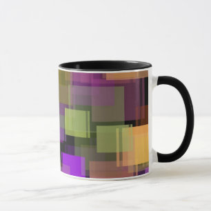 Caneca Forrest dos quadrados Mug2