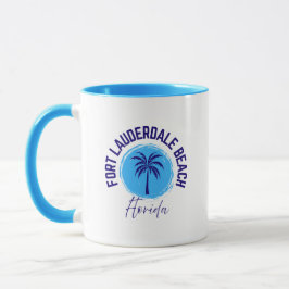 Caneca Fort Lauderdale Beach Florida Coffee Mug