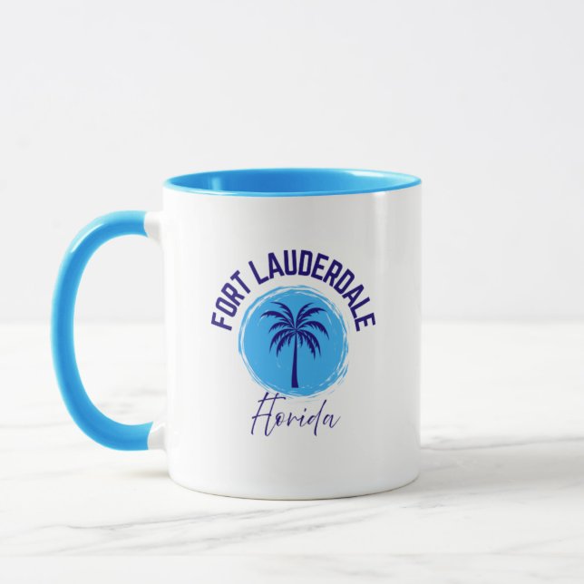 Caneca Fort Lauderdale Florida Coffee Mug (Esquerda)