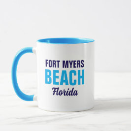 Caneca Fort Myers Beach Florida Coffee Mug