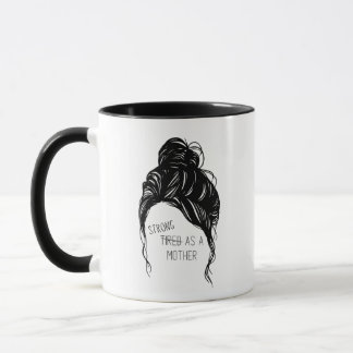 Caneca Forte como uma lata de café mãozinha