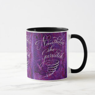 Caneca forte da mulher: Não obstante persistiu