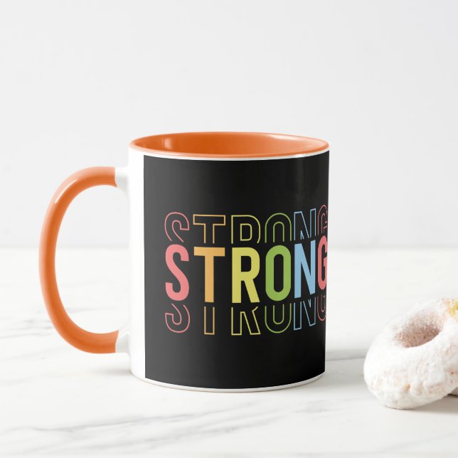 Caneca Forte força (Com Donut)