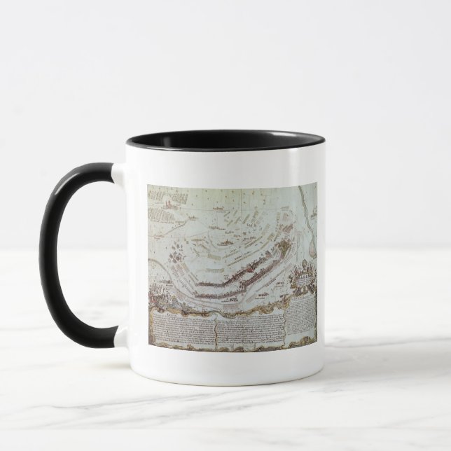 Caneca Forte velho Gaut, Calcutá, 1810 (litho) (Esquerda)