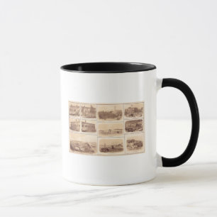 Caneca Forts Sumter & Moultrie, Ilha de Sullivan