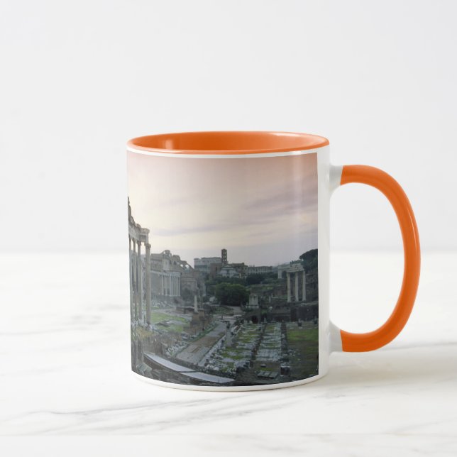 Caneca Fórum Romano ao amanhecer (Direita)