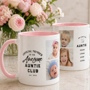 Caneca Foto Collage Incrível AUNTIE Mug