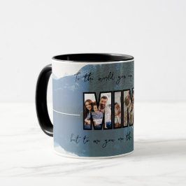 Caneca Foto da família personalizada e bonita