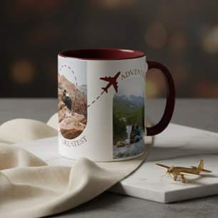 Caneca Foto da Maior Aventura de Casais Viantes