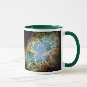 Caneca Foto da NASA do espaço da nebulosa de caranguejo