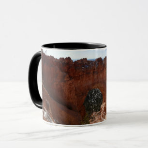 Caneca Foto da Paisagem Nevada da Ponte Natural de Bryce