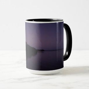 Caneca Foto da Praia da Costa do Golfo da Flórida Antes d