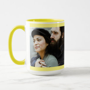 CANECA FOTO DE ANIVERSÁRIO DE CASAMENTO PERSONALIZADO MÚG