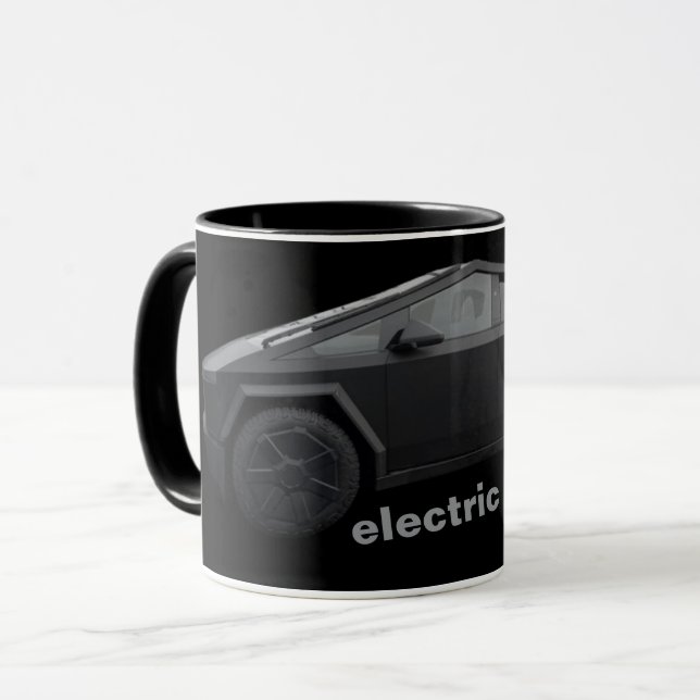 Caneca foto de caminhão elétrico Mug (Frente Esquerda)